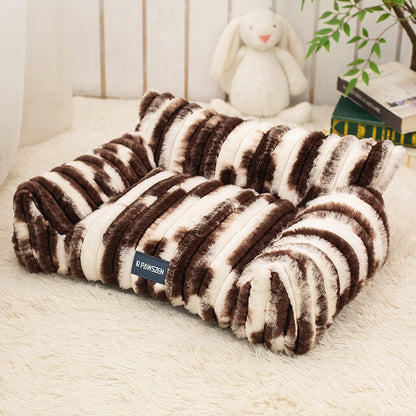 Large Pet Sofa Bed Plush Pet Bed