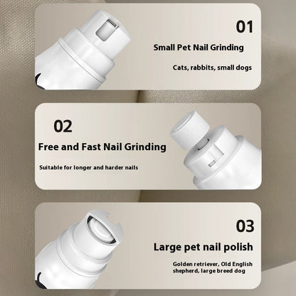 Pet Nail Piercing Device Electric Beauty Cleaning
