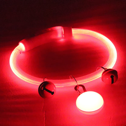 Dog Shiny Dog Collar Pet Luminous Dog Walking Light Dog Collar Collar